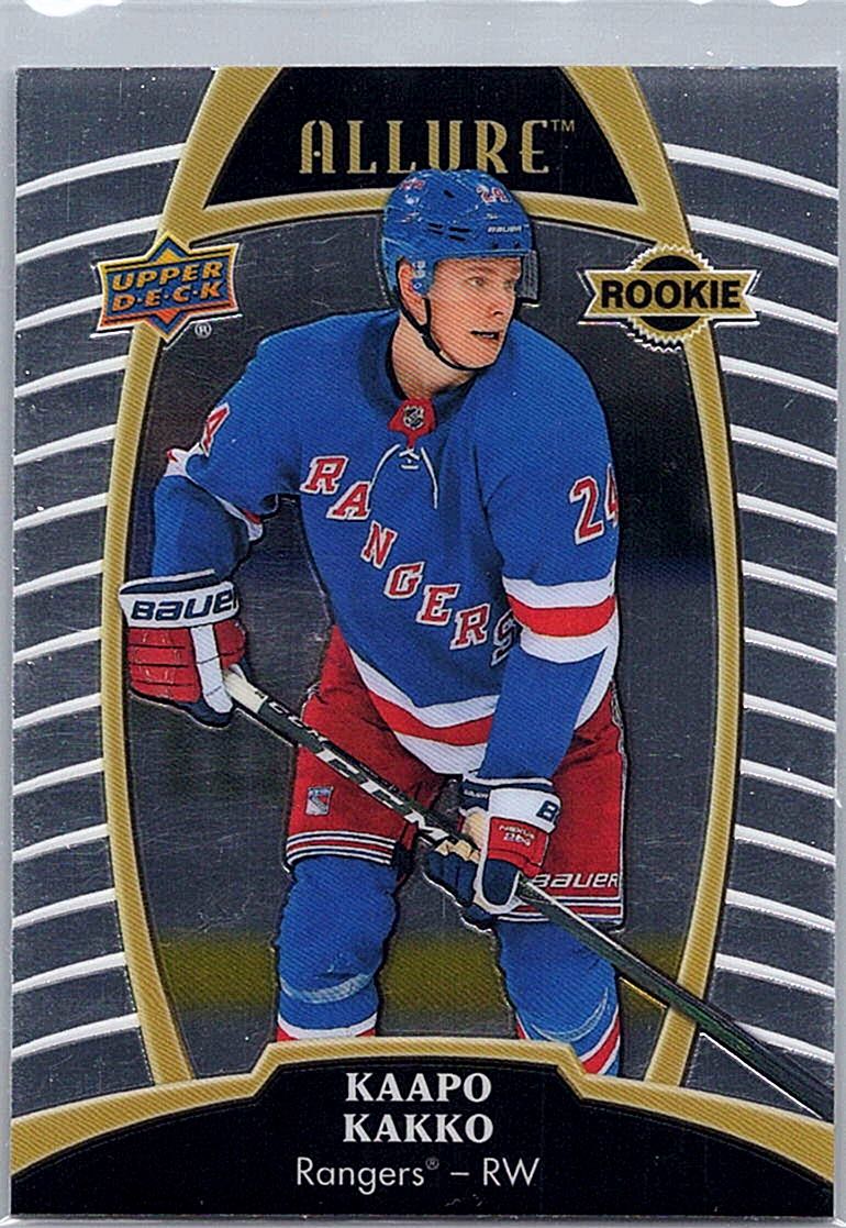 2019-20 Upper Deck Allure - White Rainbow Kaapo Kakko #99 front