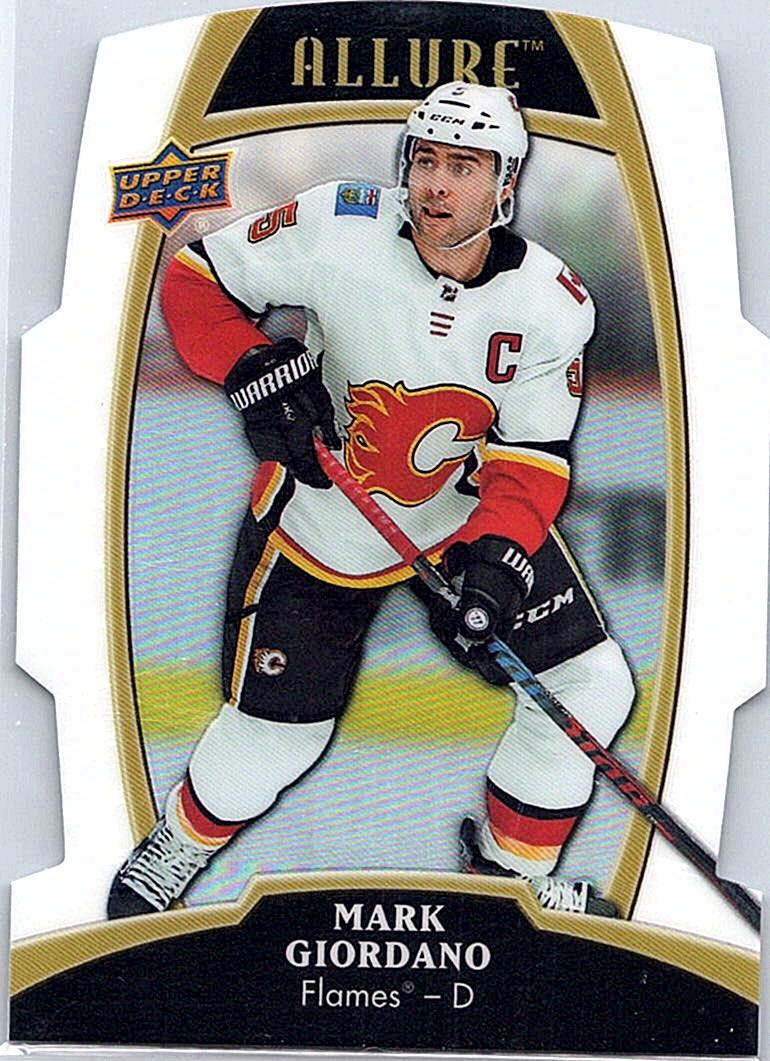 2019-20 Upper Deck Allure - White Rainbow Mark Giordano #45 front