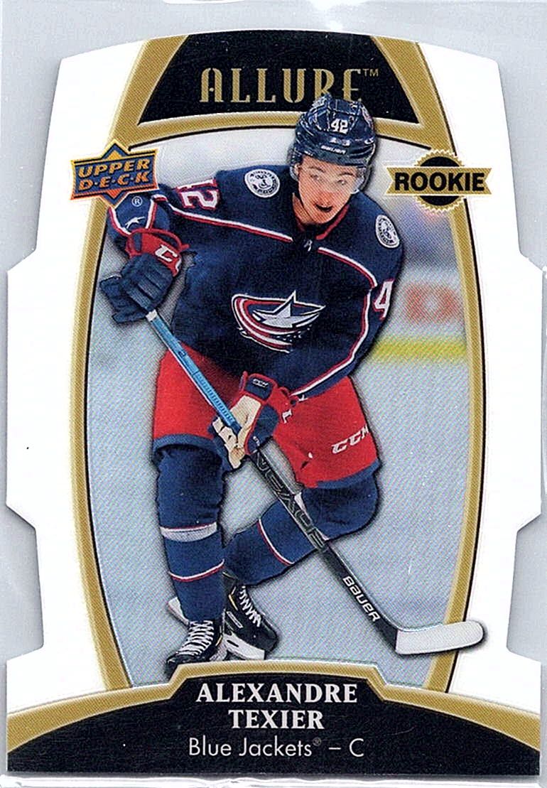 2019-20 Upper Deck Allure - White Rainbow Alexandre Texier #71 front
