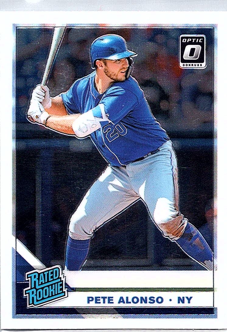 2019 Donruss Optic Pete Alonso #82 RC front