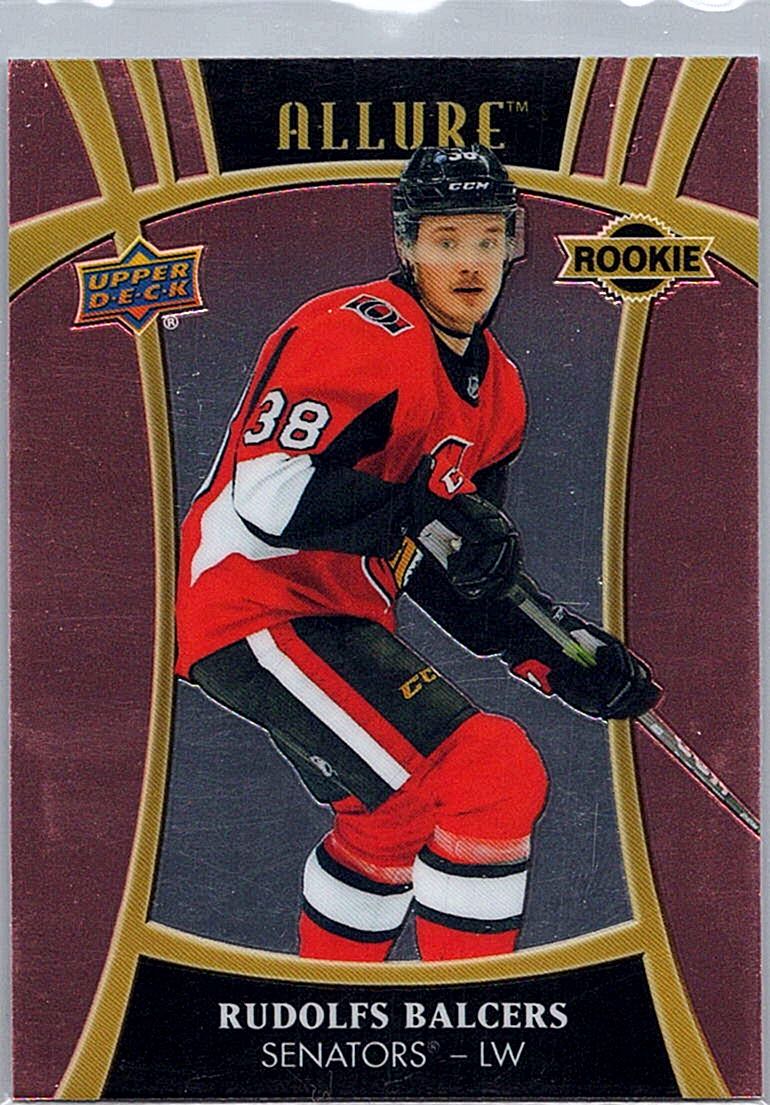 2019-20 Upper Deck Allure - Pink Diamond Rudolfs Balcers #111 front