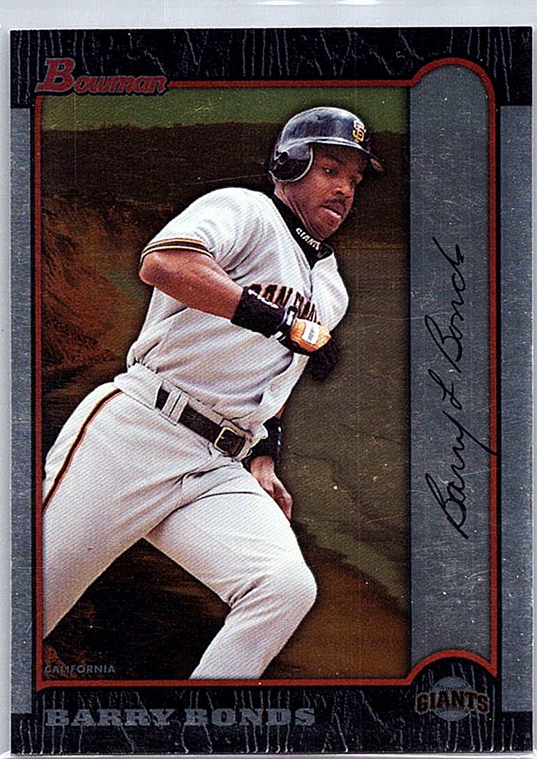 1999 Bowman - International Barry Bonds #34 front