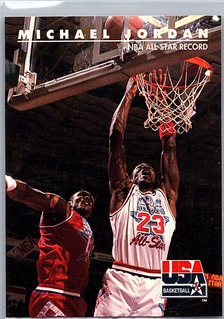 1992 SkyBox USA Michael Jordan #43 front