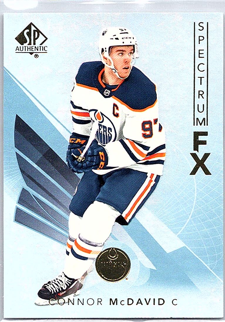 2017-18 SP Authentic - Spectrum FX Connor McDavid #S-20 front