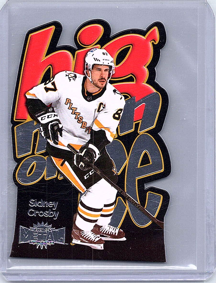 2021-22 SkyBox Metal Universe - Big Man on Ice Sidney Crosby #BM-1 front
