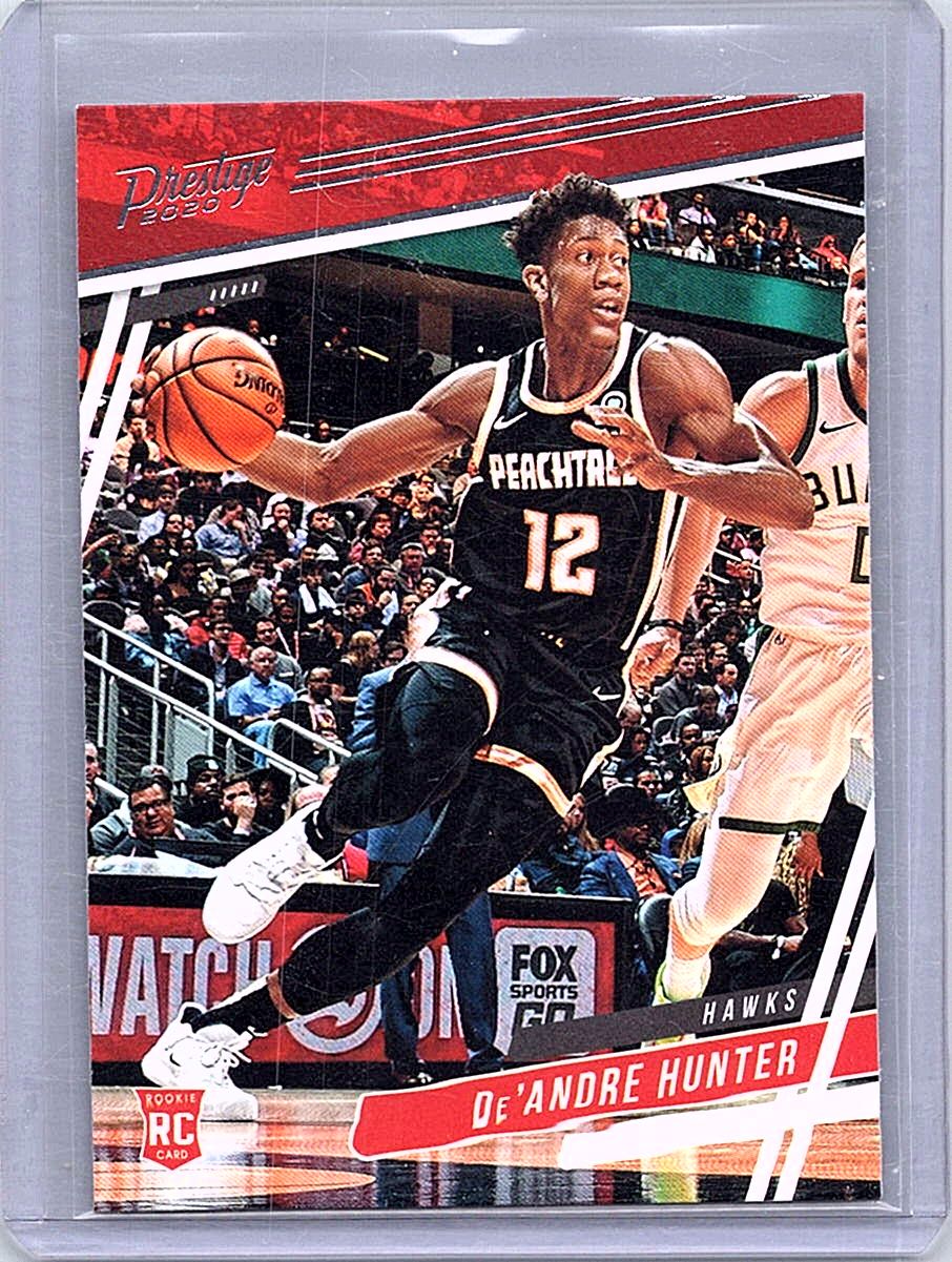 2019-20 Panini Chronicles De'Andre Hunter #54 RC front