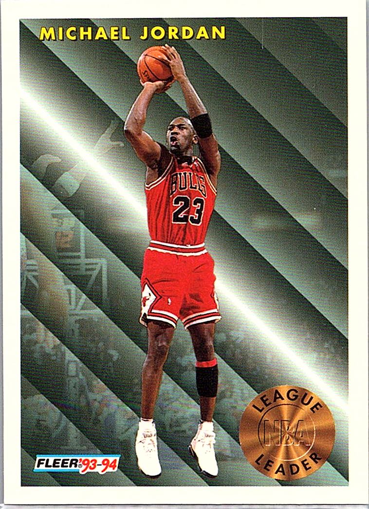1993-94 Fleer Michael Jordan #224 front