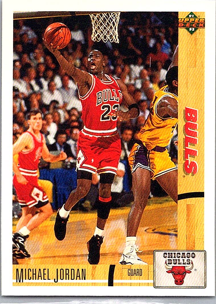 1991-92 Upper Deck Michael Jordan #44b front
