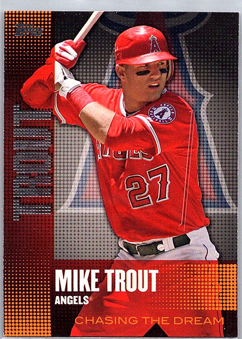 2013 Topps - Chasing the Dream Mike Trout #CD-2 front