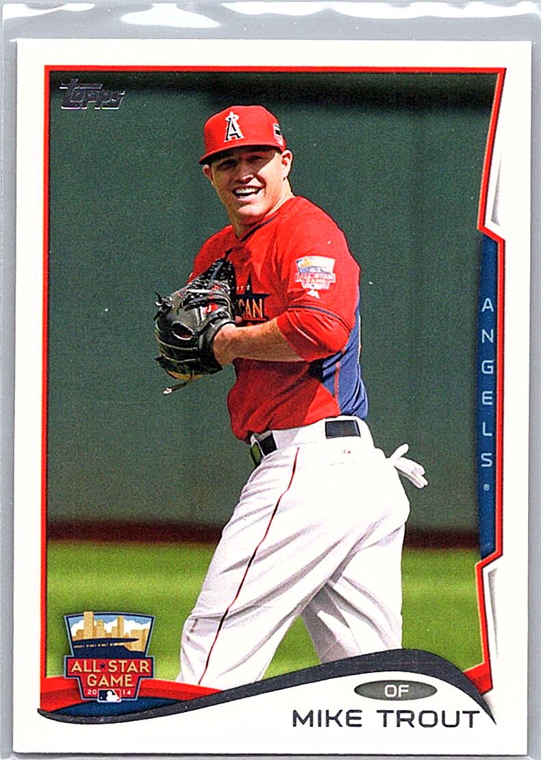 2014 Topps Update Mike Trout #US-54 front