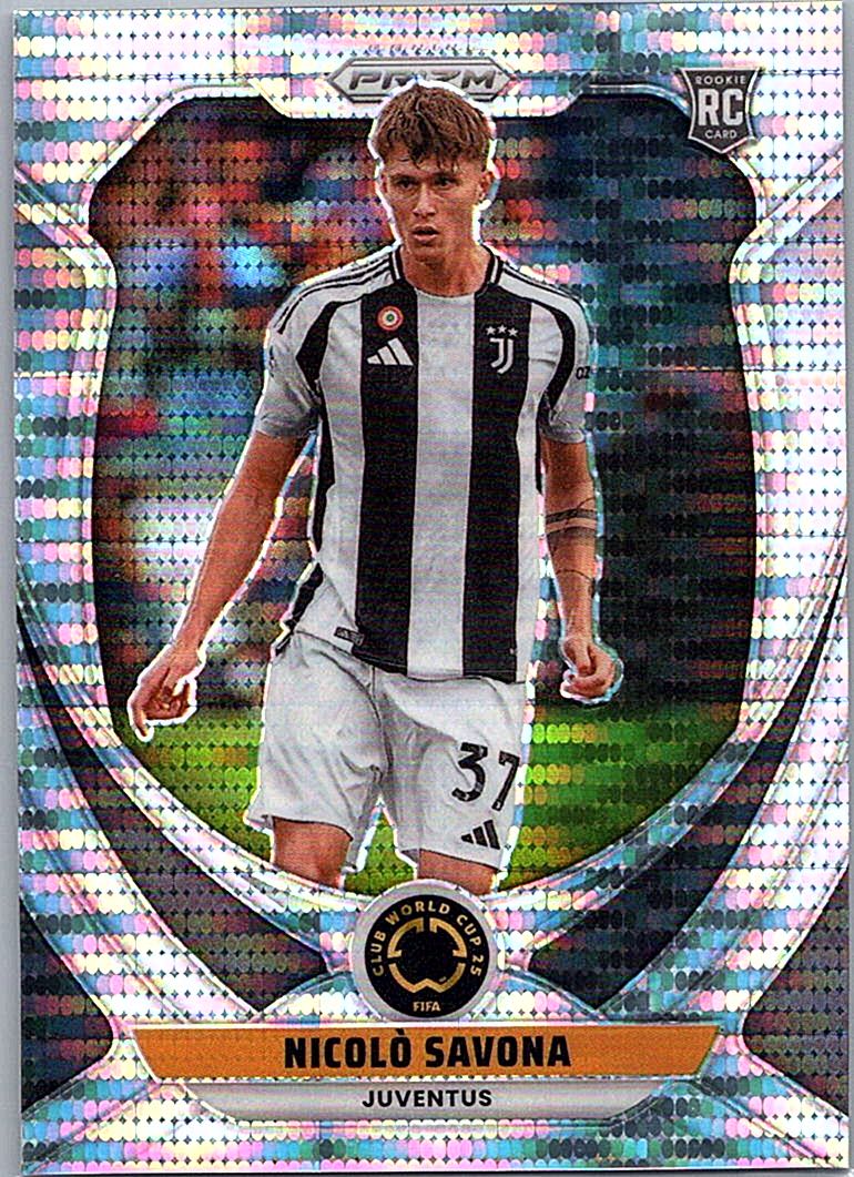 2025 Panini Prizm FIFA Club World Cup - Pulsar Prizms Nicolo Savona #123 front