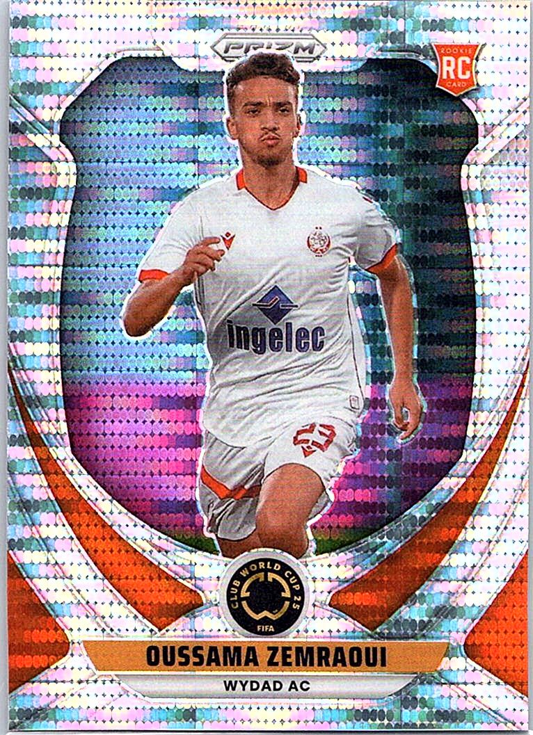 2025 Panini Prizm FIFA Club World Cup - Pulsar Prizms Oussama Zemraoui #197 front