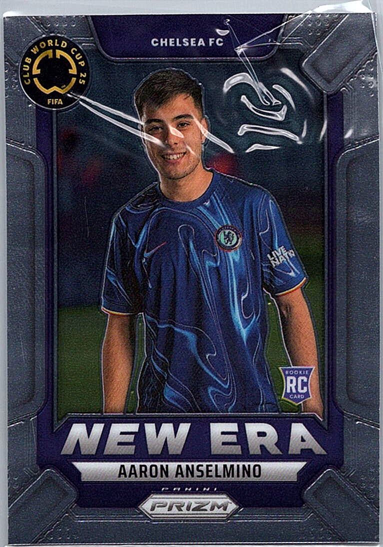 2025 Panini Prizm FIFA Club World Cup - New Era Aaron Anselmino #2 front