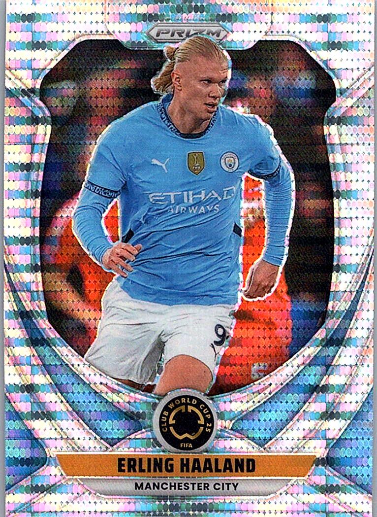 2025 Panini Prizm FIFA Club World Cup - Pulsar Prizms Erling Haaland #136 front