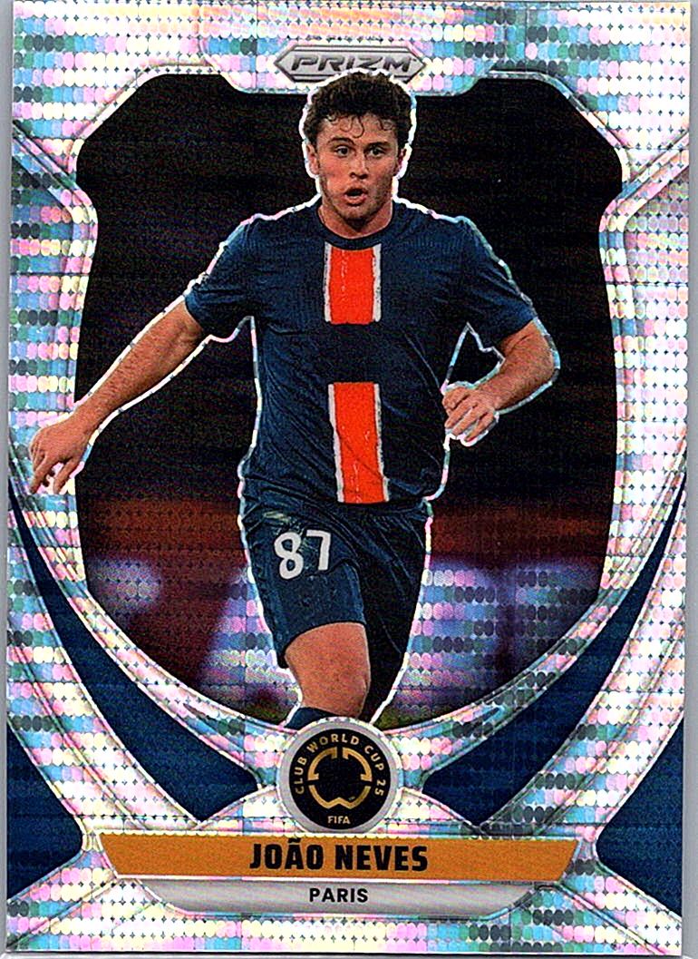 2025 Panini Prizm FIFA Club World Cup - Pulsar Prizms Joao Neves #46 front