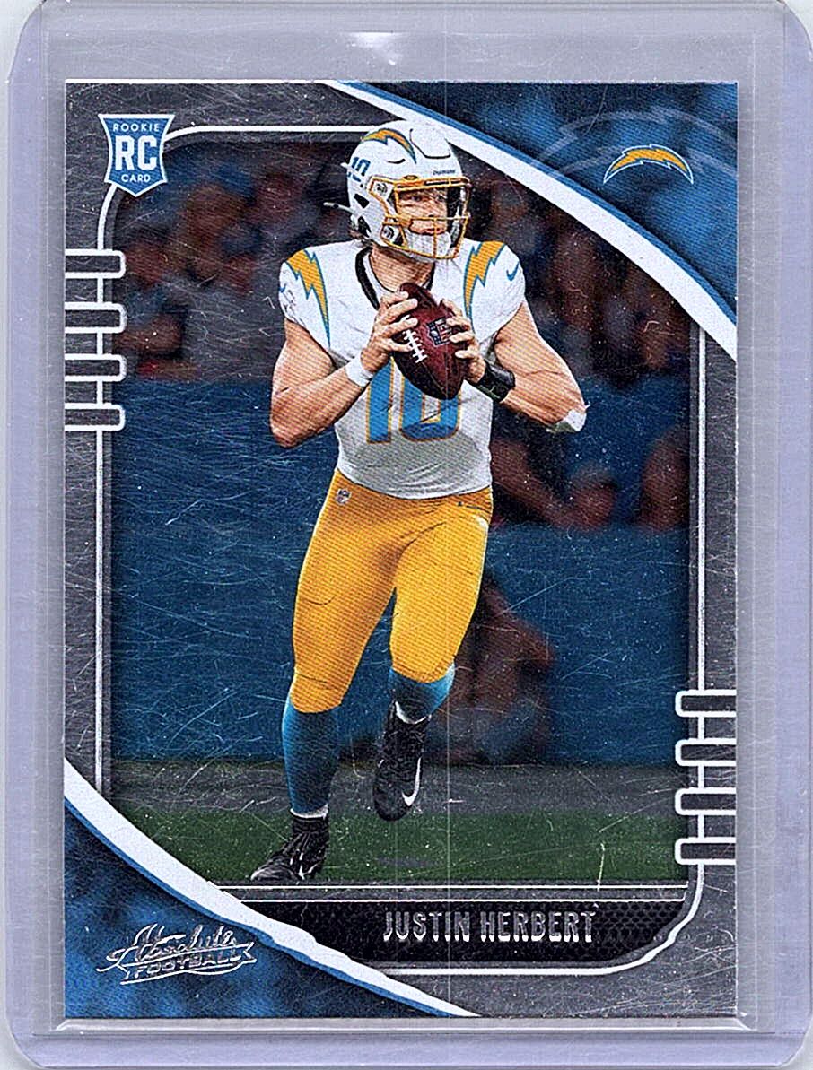 2020 Panini Absolute - Retail Justin Herbert #167 RC front
