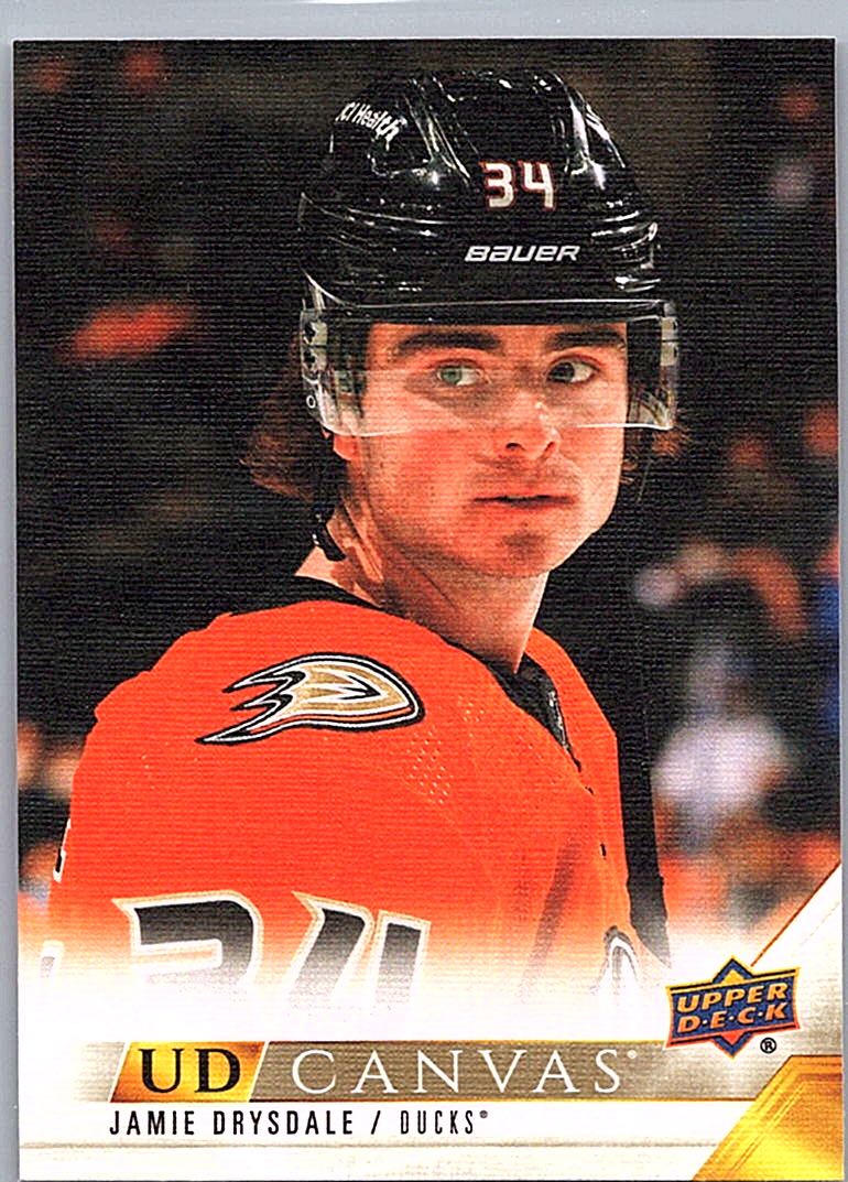 2022-23 Upper Deck - UD Canvas Jamie Drysdale #C1 front