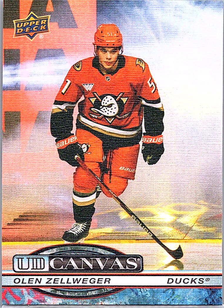 2025-26 Upper Deck - UD Canvas Olen Zellweger #C-9 front