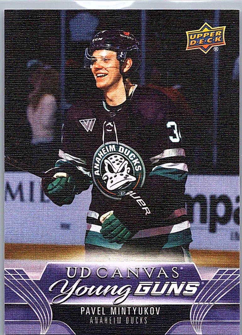 2023-24 Upper Deck - UD Canvas Pavel Mintyukov #C364 front
