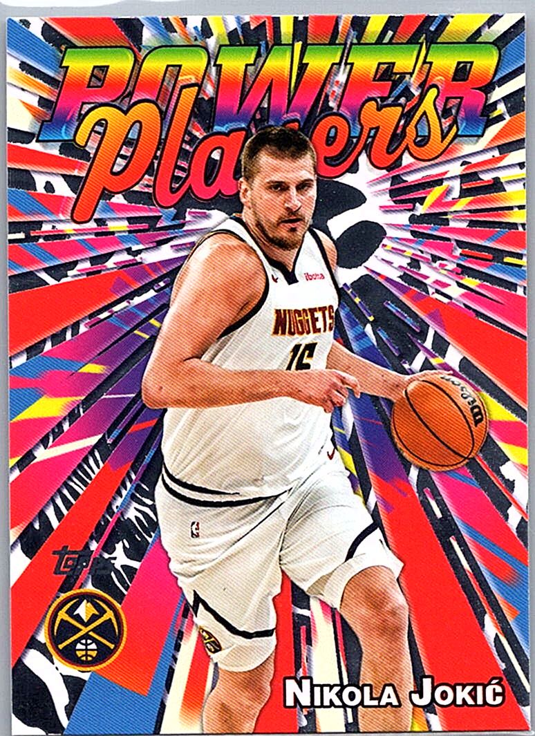 2025-26 Topps - Power Players Nikola Jokić #PP-12 front
