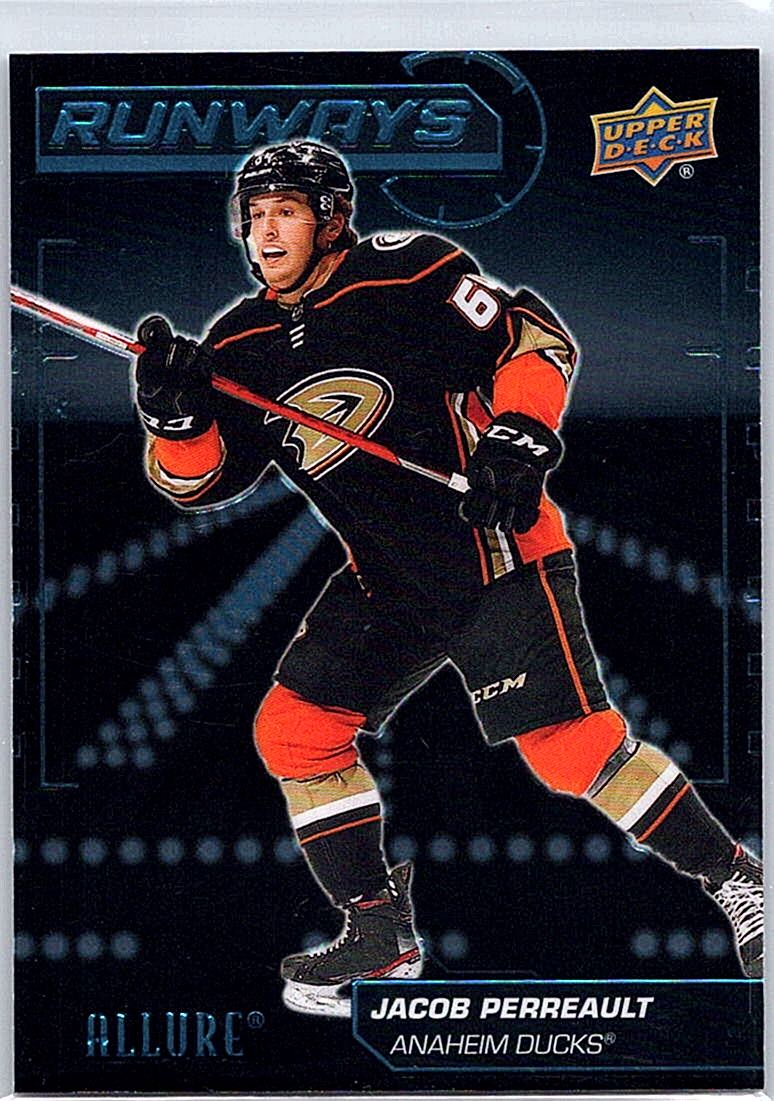 2022-23 Upper Deck Allure - Runways Jacob Perreault #RW-16 front