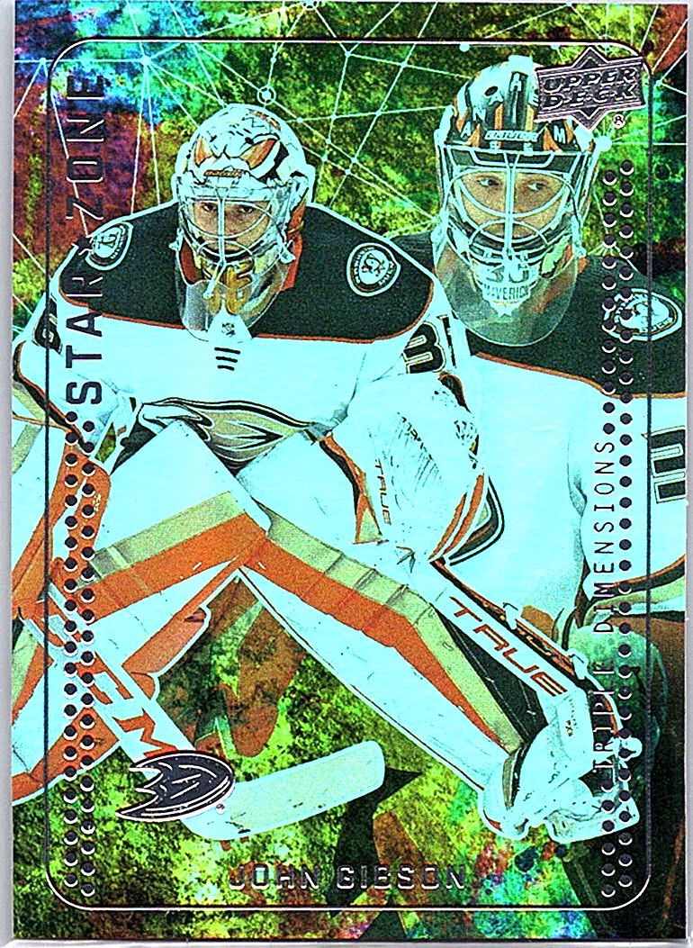 2023-24 Upper Deck - Star Zone John Gibson #SZ-23 front