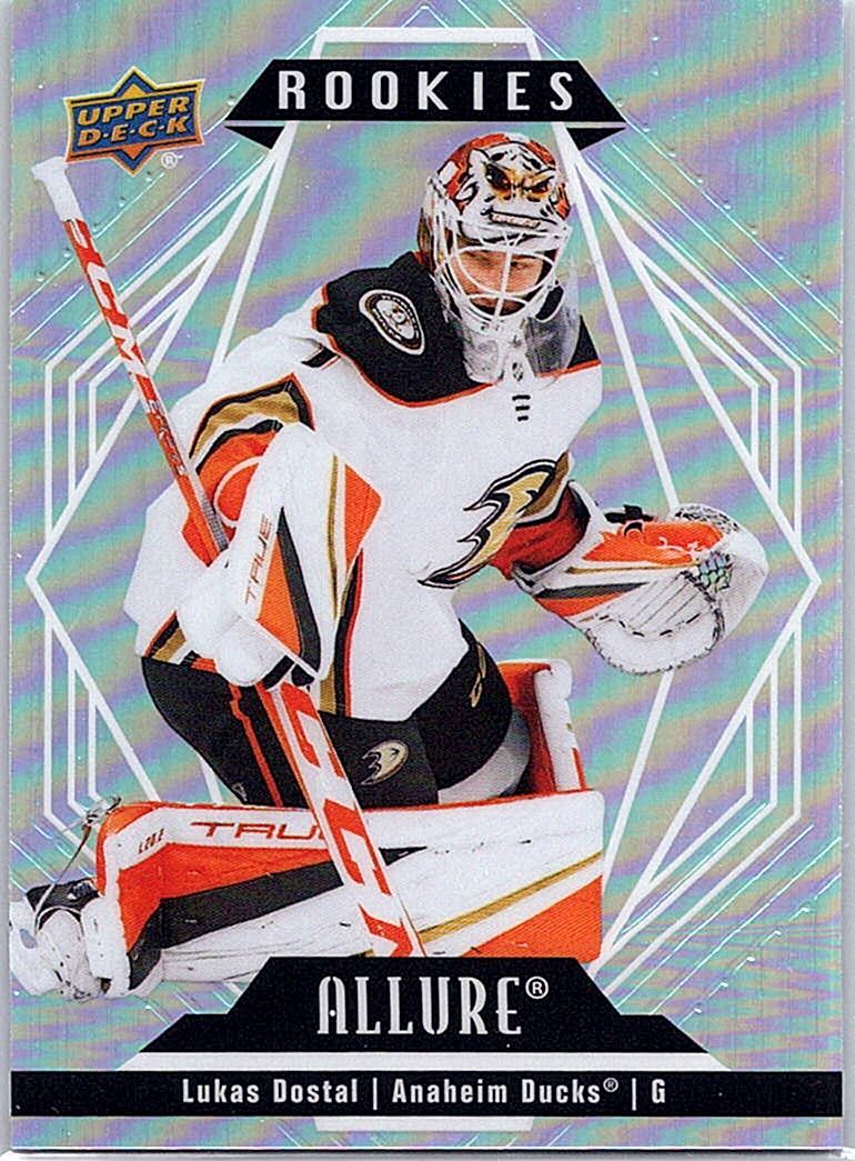 2022-23 Upper Deck Allure Lukas Dostal #119 RC front