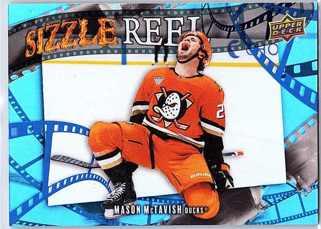 2025-26 Upper Deck - Sizzle Reel Mason McTavish #SR-30 front