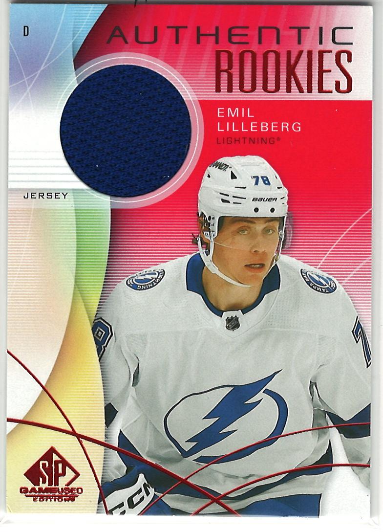 2024-25 SP Game Used - Red Jersey Emil Lilleberg #246 MEM front