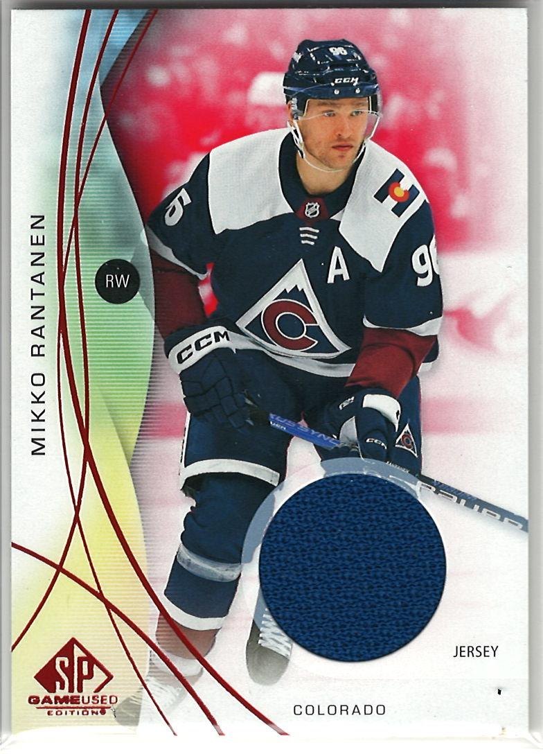2024-25 SP Game Used - Red Jersey Mikko Rantanen #38 MEM front