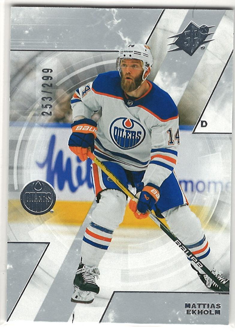 2023-24 SPx Mattias Ekholm #67 SN299 front