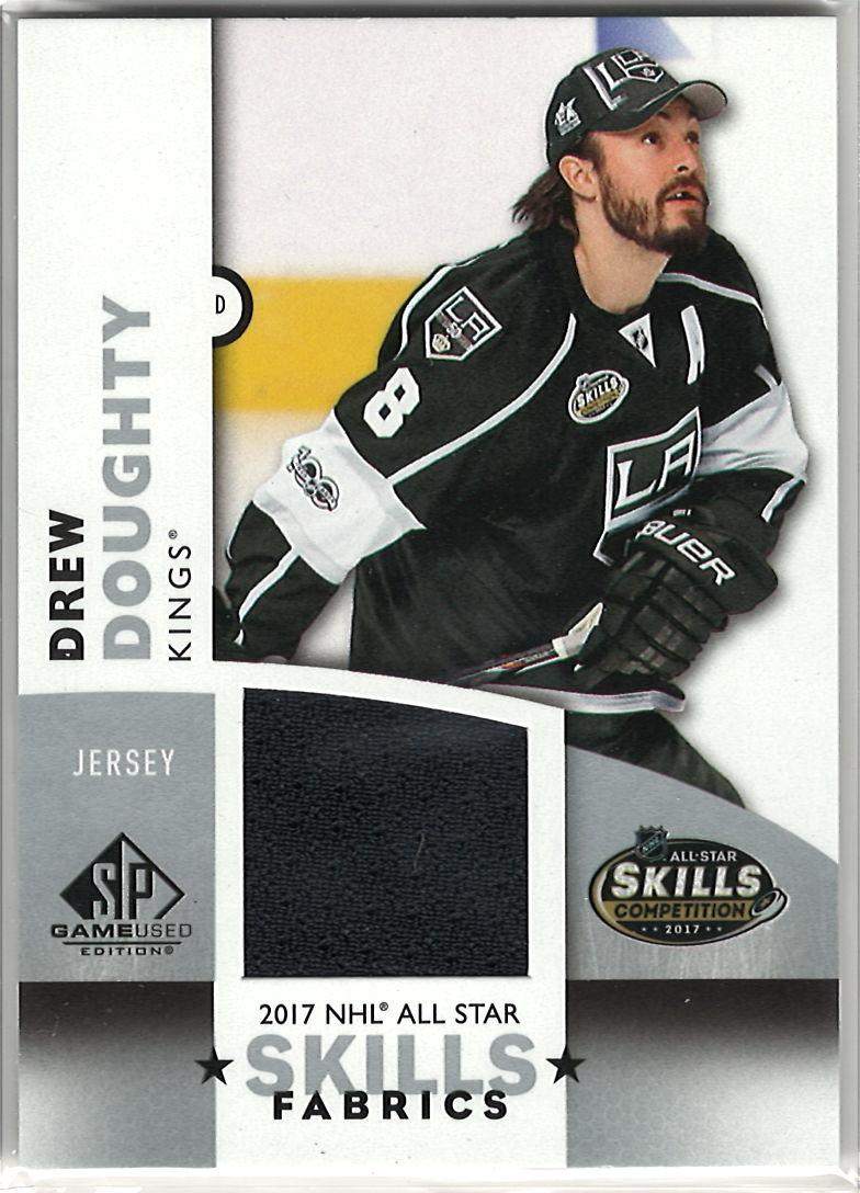 2017-18 SP Game Used - 2017 NHL All-Star Skills Fabrics Drew Doughty #AS-DO MEM front