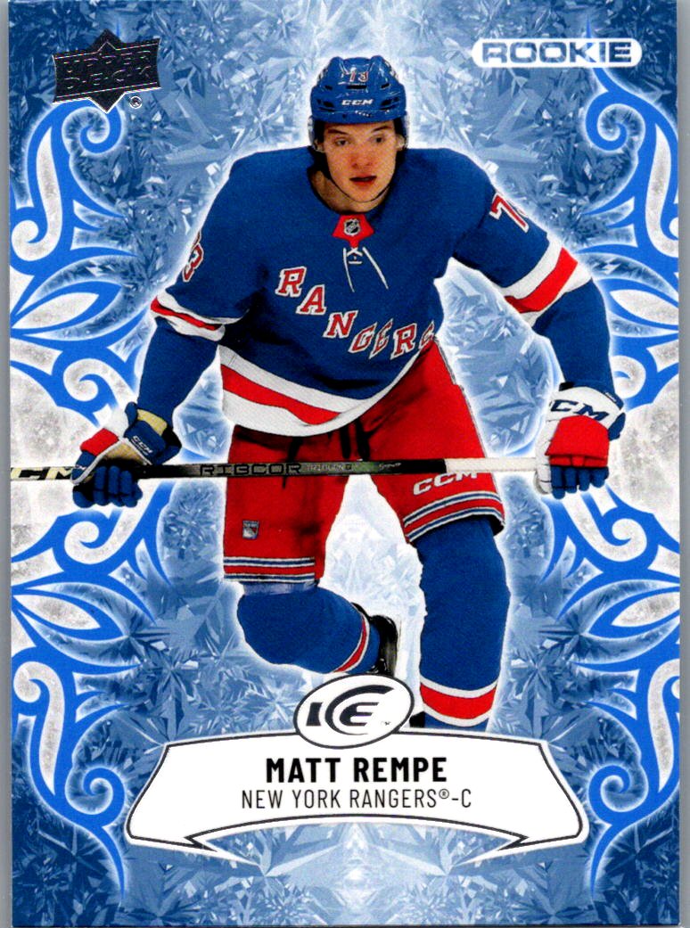 2024-25 Upper Deck Ice Matt Rempe #143 front