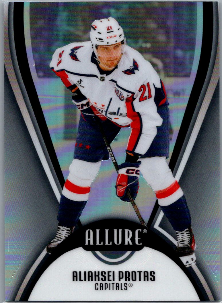2025-26 Upper Deck Allure - Black Rainbow Aliaksei Protas #56 front