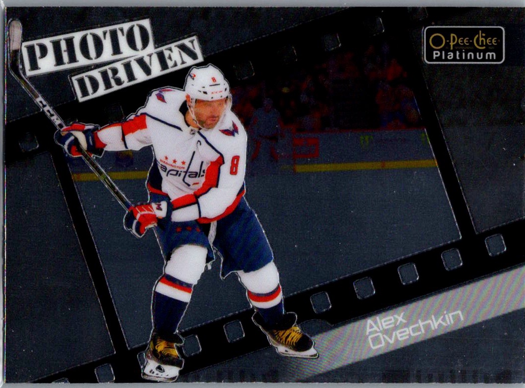 2023-24 O-Pee-Chee Platinum - Photo Driven Alex Ovechkin #PD-1 front