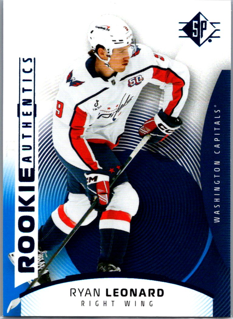 2025-26 SP - Blue Ryan Leonard #117 RC front