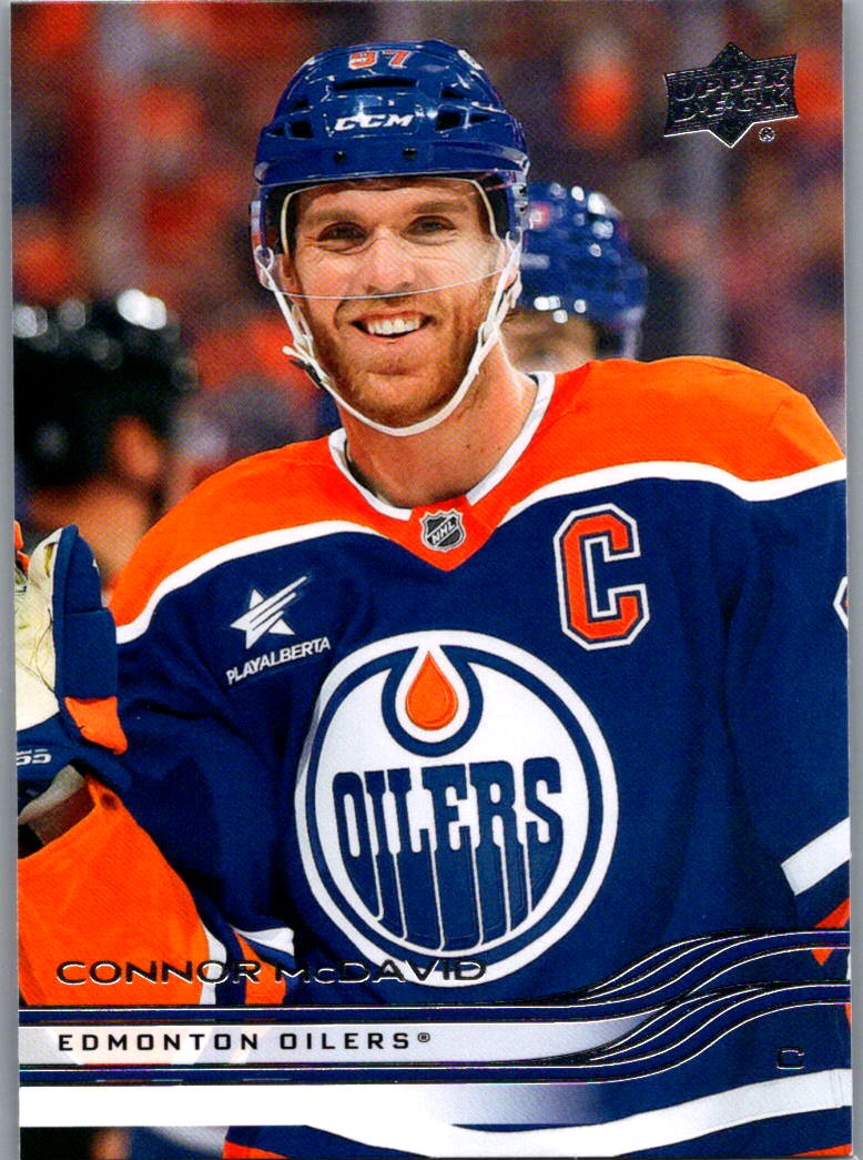 2025-26 Upper Deck Connor McDavid #63 front