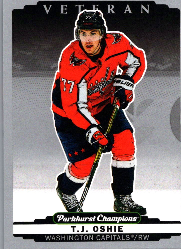 2022-23 Parkhurst Champions - Silver T.J. Oshie #66 front