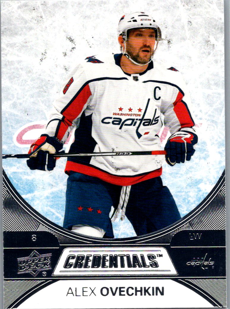 2021-22 Upper Deck Credentials Alex Ovechkin #3 front