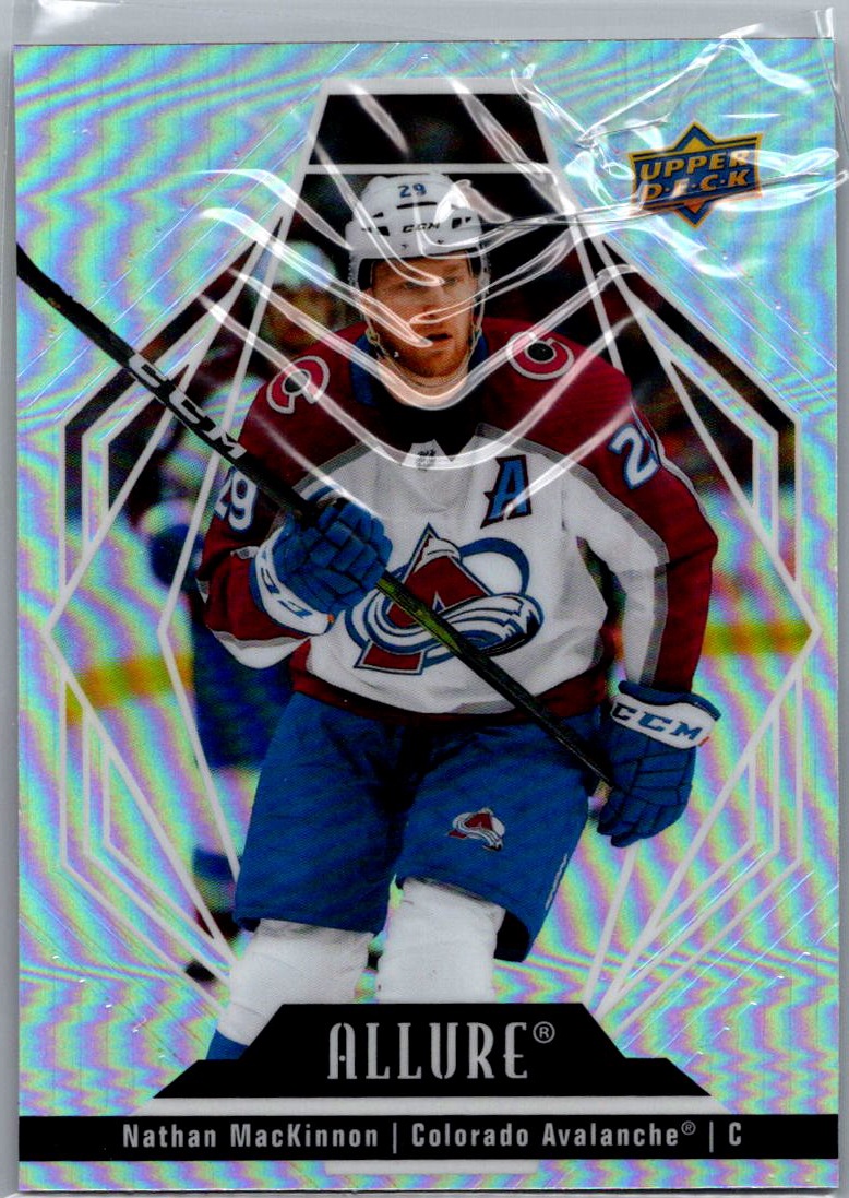 2022-23 Upper Deck Allure Nathan MacKinnon #1 front