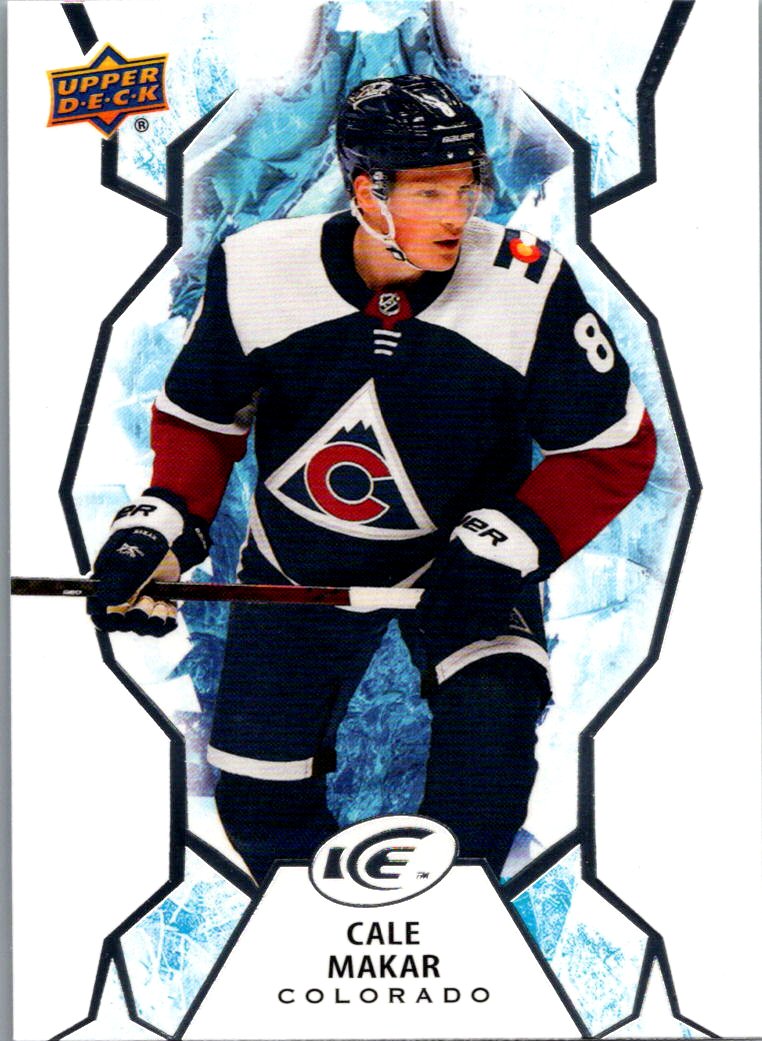 2021-22 Upper Deck Ice Cale Makar #42 front