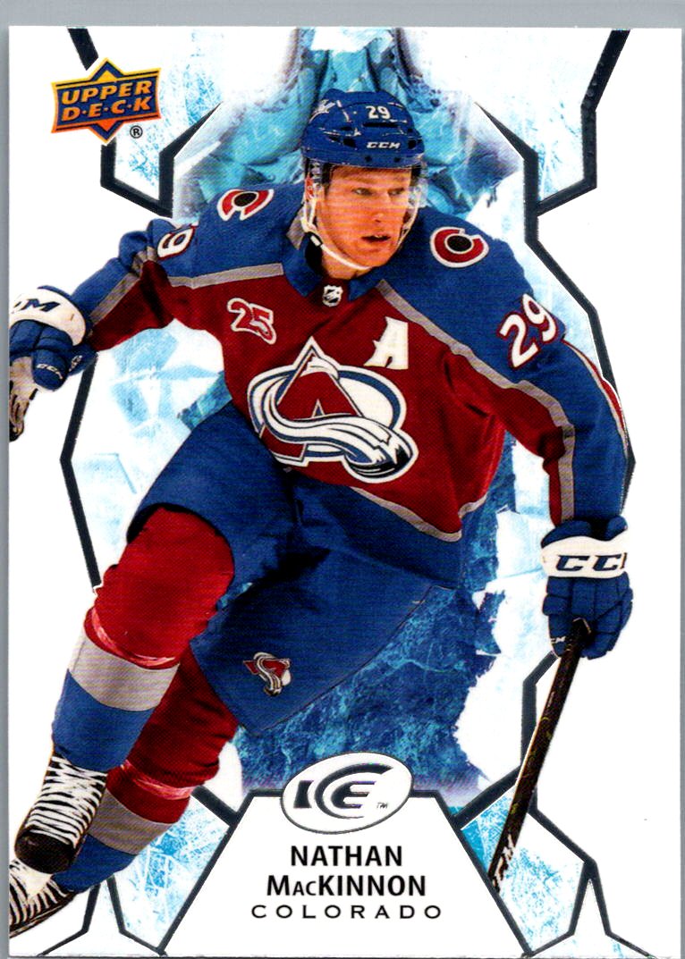 2021-22 Upper Deck Ice Nathan MacKinnon #56 front