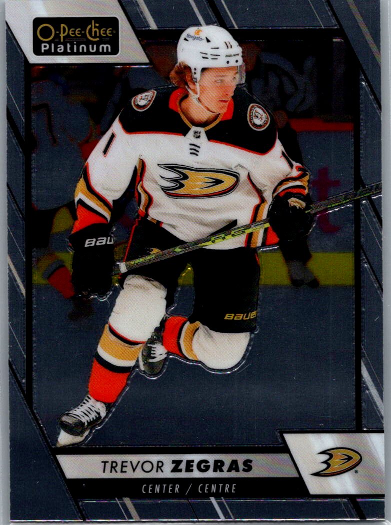 2023-24 O-Pee-Chee Platinum Trevor Zegras #4 front