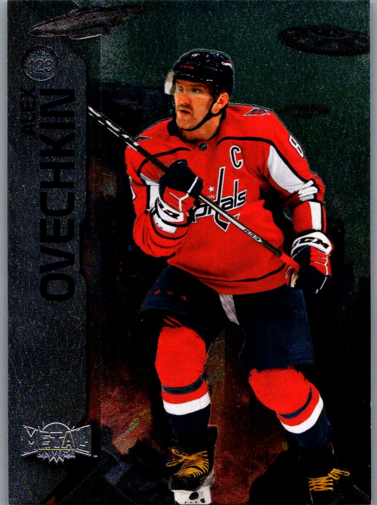 2023-24 SkyBox Metal Universe Alex Ovechkin #123 front
