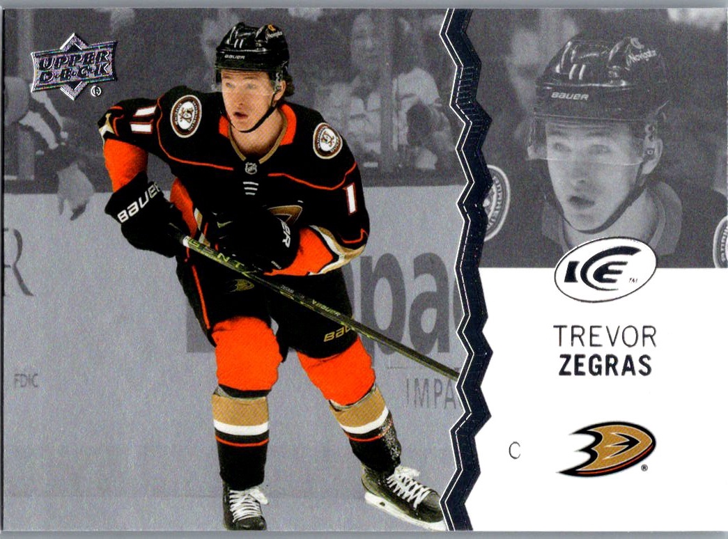 2023-24 Upper Deck Ice Trevor Zegras #6 front