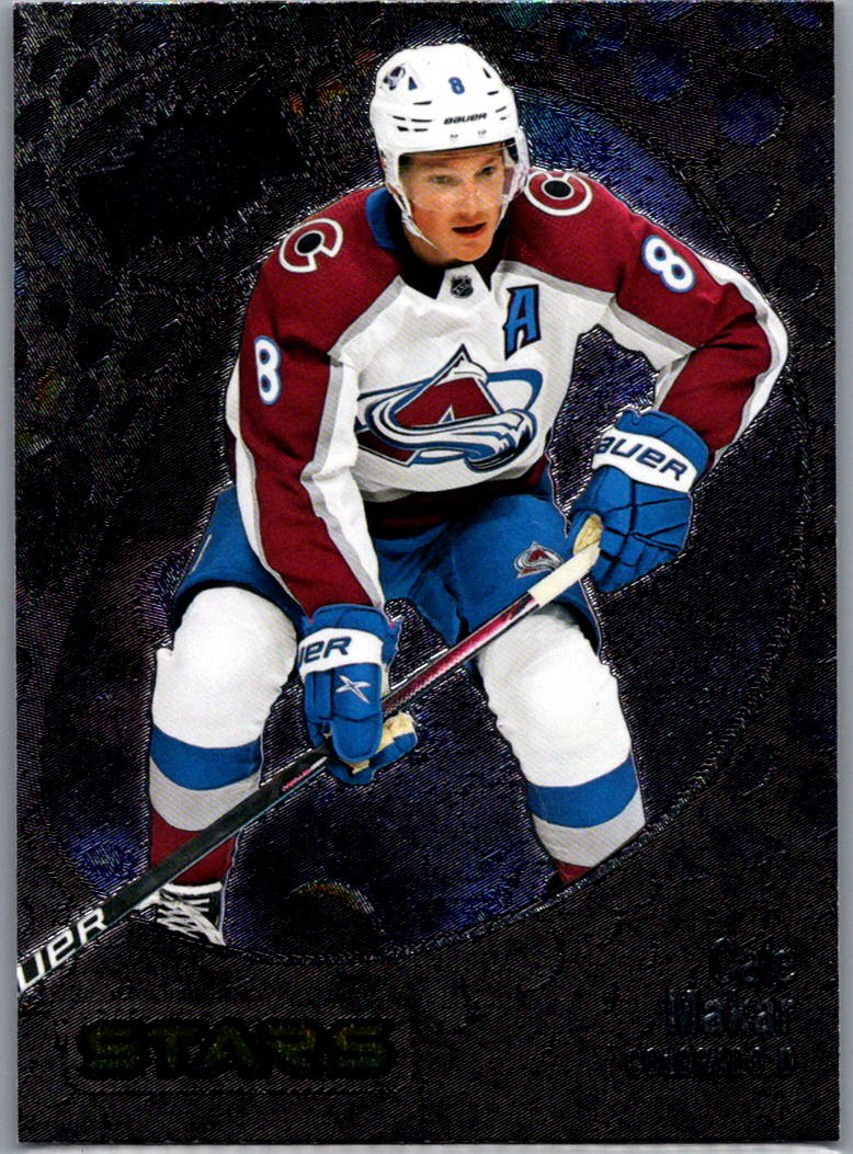 2022-23 SkyBox Metal Universe Cale Makar #125 front