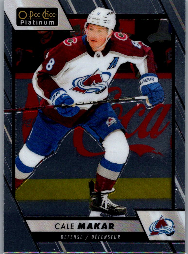 2023-24 O-Pee-Chee Platinum Cale Makar #2 front