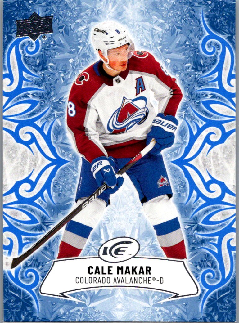 2024-25 Upper Deck Ice Cale Makar #27 front