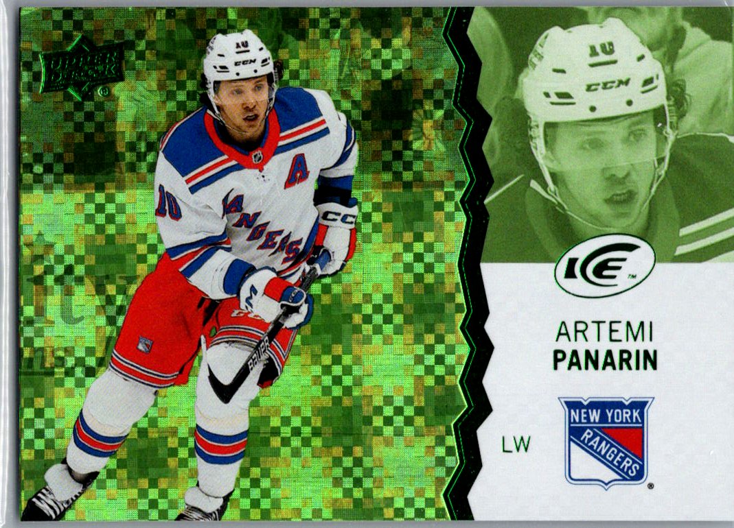 2023-24 Upper Deck Ice - Green Artemi Panarin #34 front
