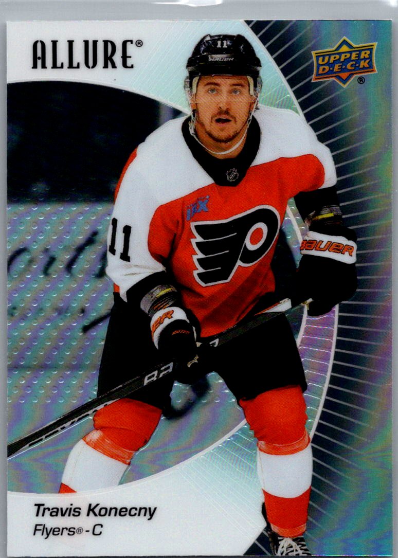 2023-24 Upper Deck Allure - Black Rainbow Travis Konecny #29 front